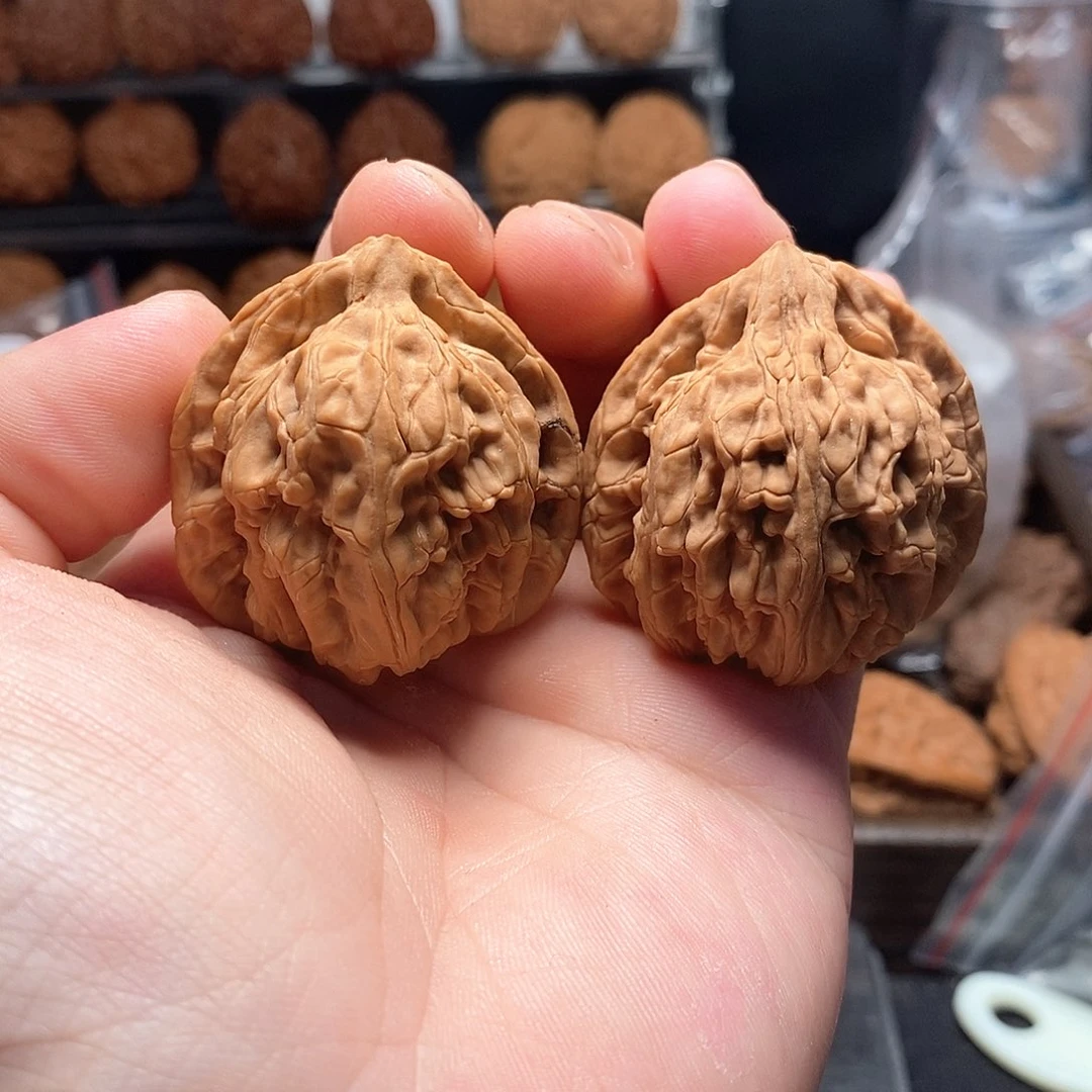 1文玩核桃龙门柱40-253