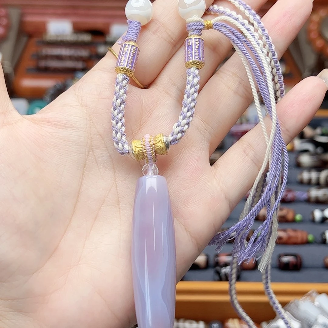 玛瑙/玉髓颈饰合金