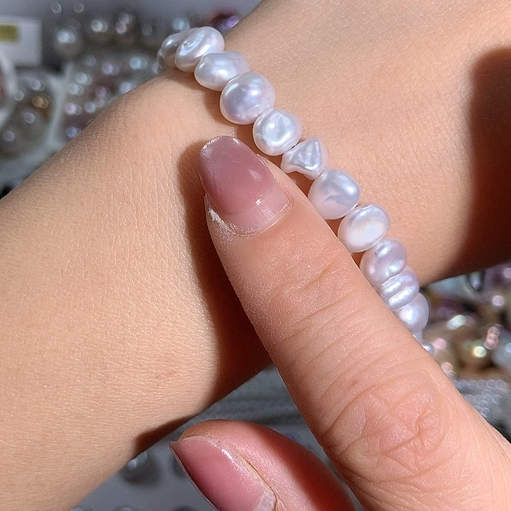 银S925镶嵌淡水珍珠吊坠