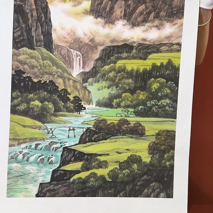 国画钟山石老师书画作品