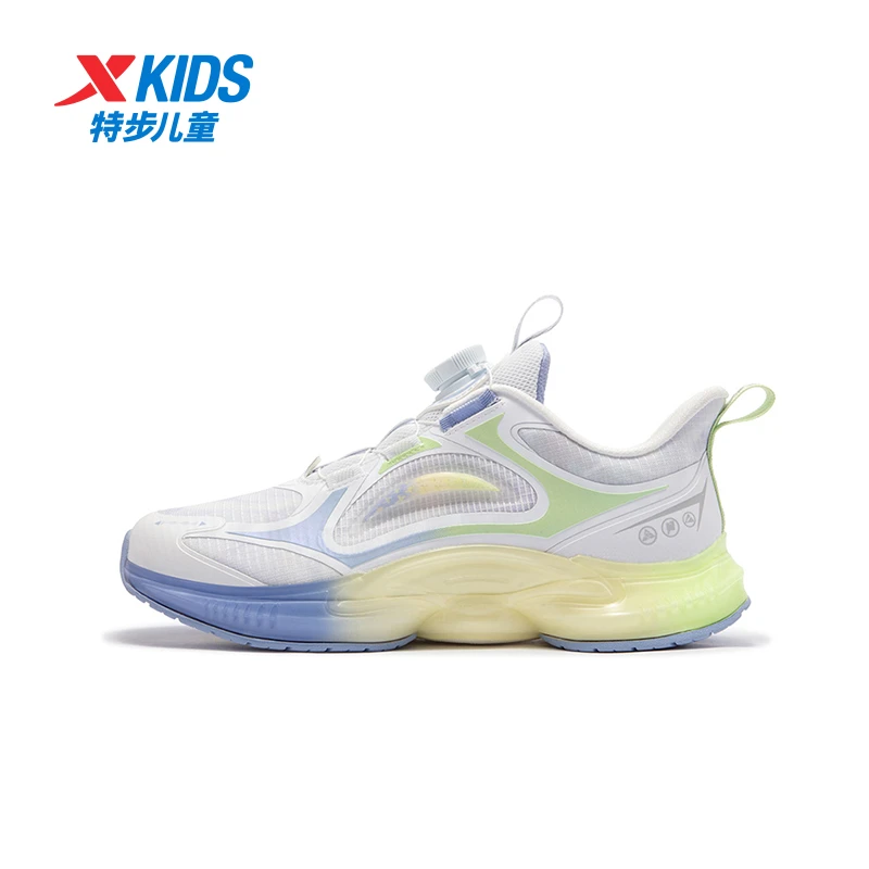 特步儿童防滑耐磨跑鞋中大童女童时尚百搭跑步鞋675114119315