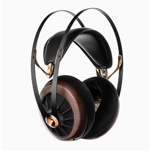 95新 qdc MEZE Audio 109pro开放式动圈有线HIFI真发烧级头戴耳机