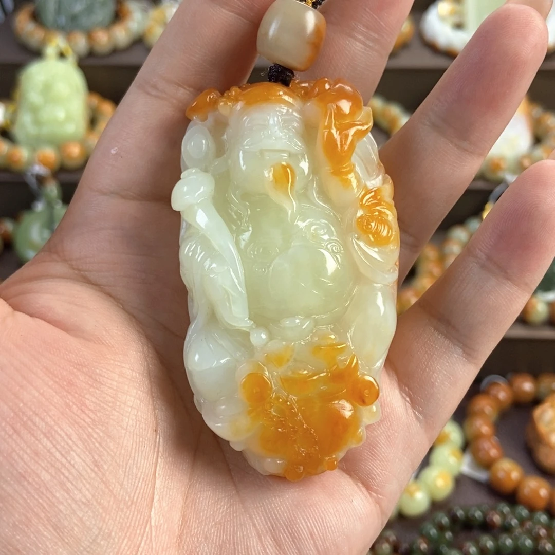 用***2透闪石质玉未镶嵌把件