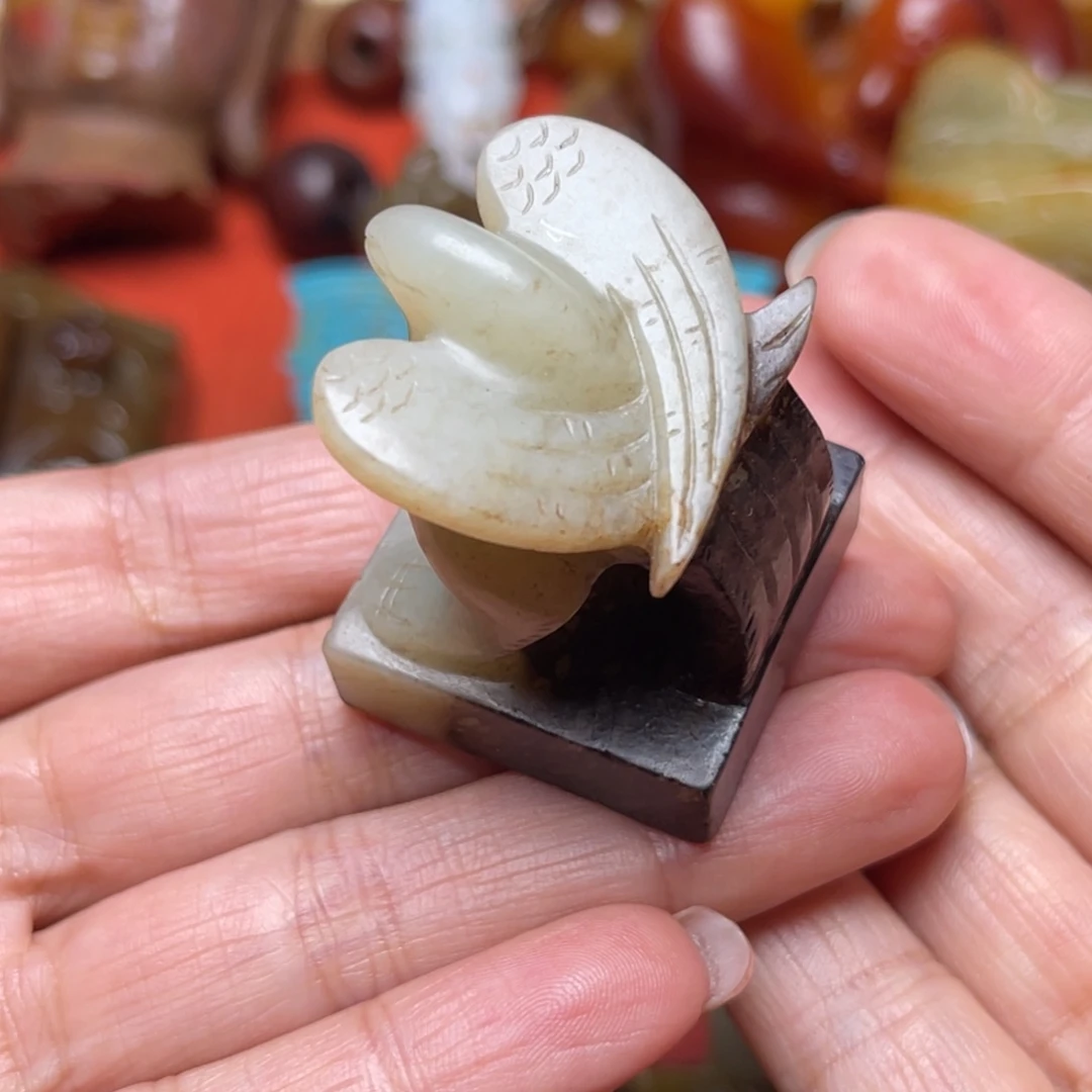 用***3和田玉未镶嵌把件