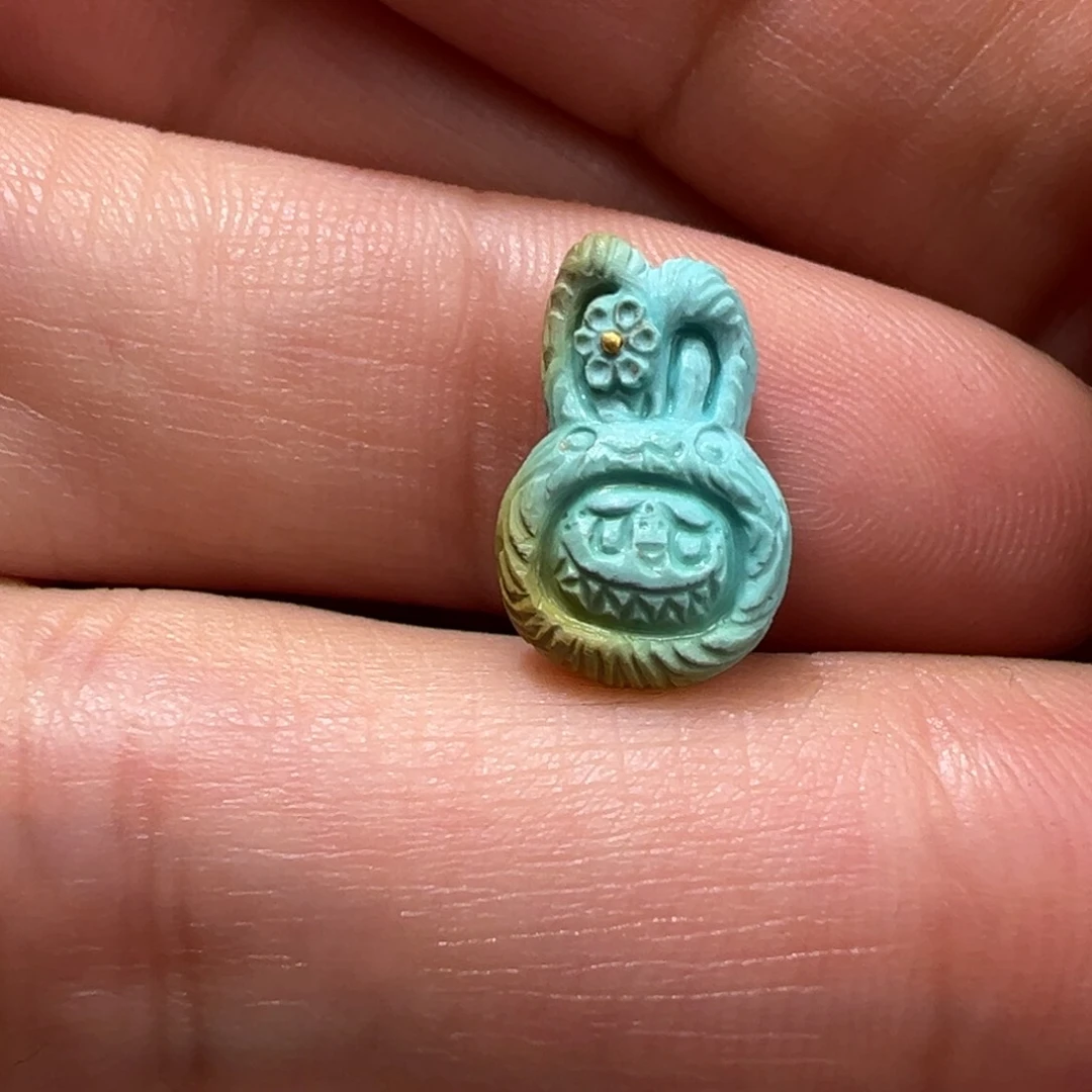 绿松石配件未镶嵌配件