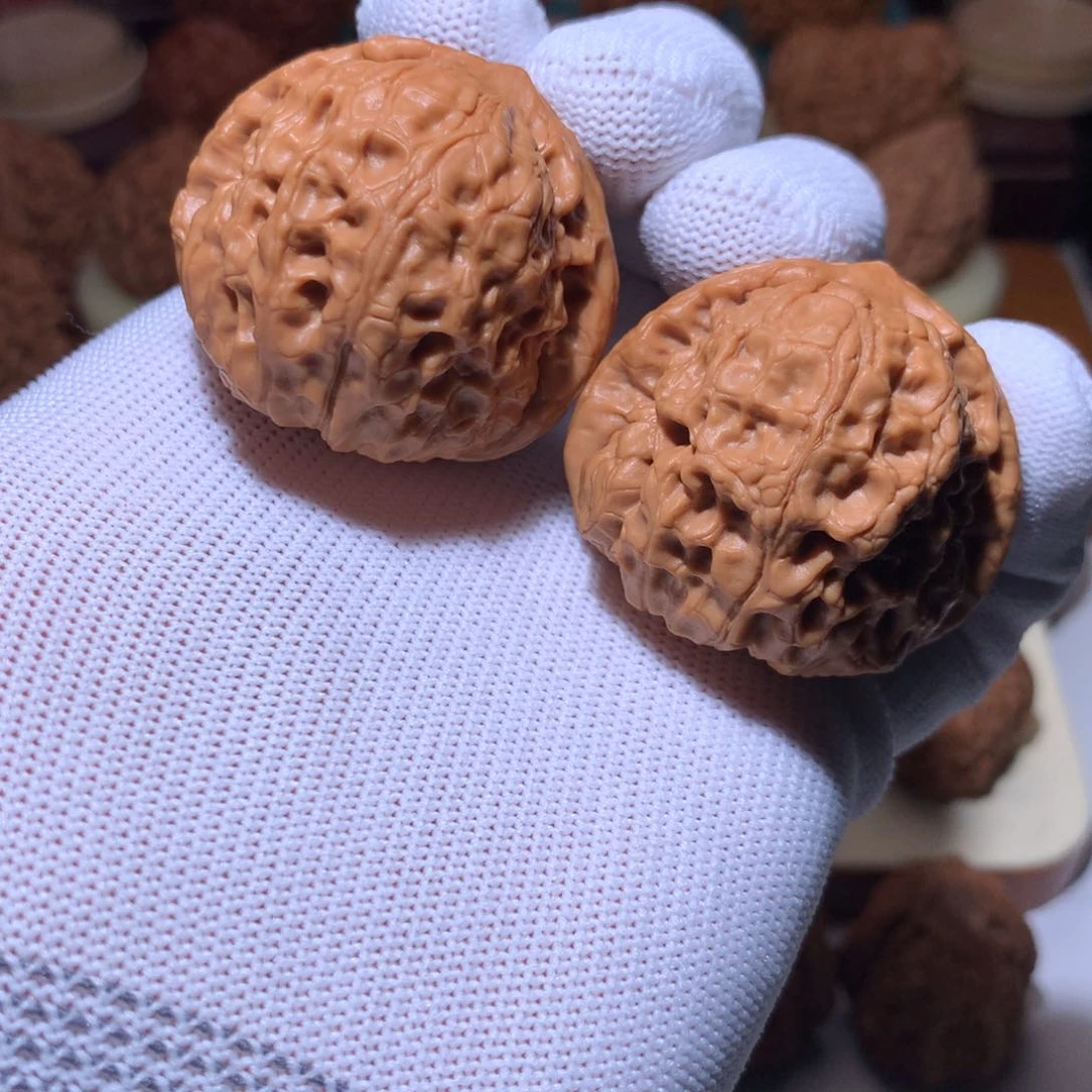 文玩核桃把件精品大团圆