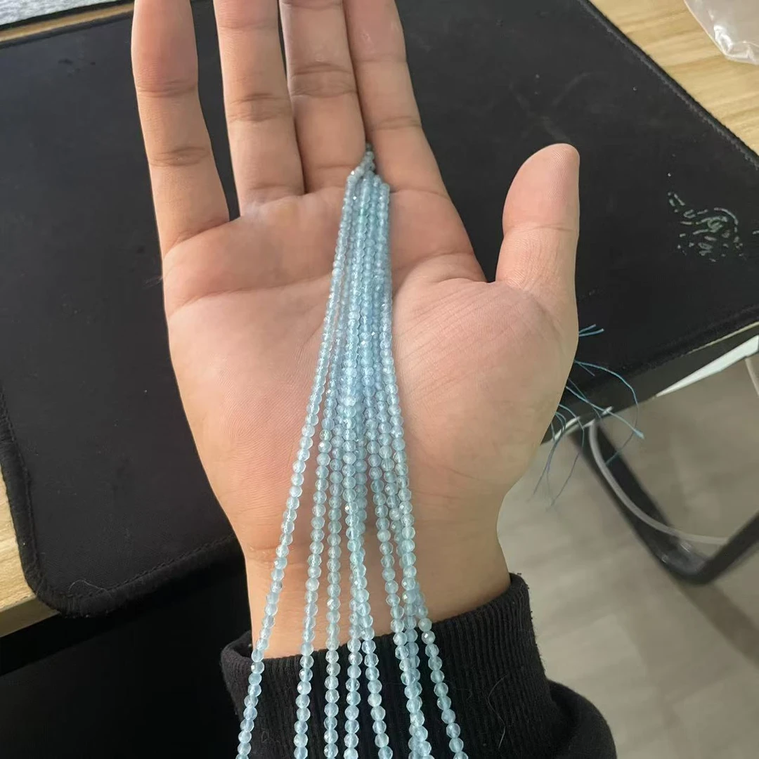 海蓝宝半成品3mm+BC18多样性发其一