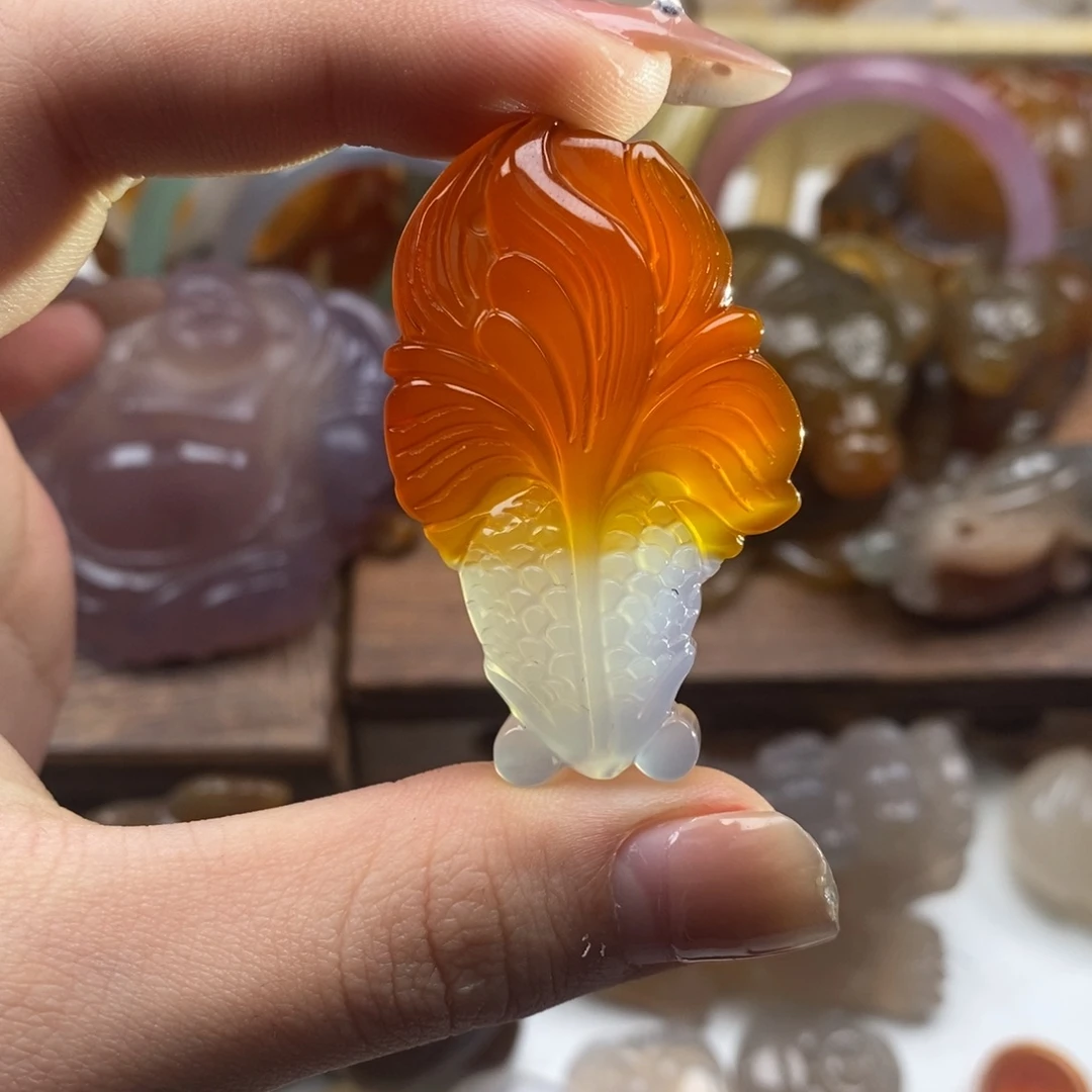 玛瑙/玉髓未镶嵌颈饰