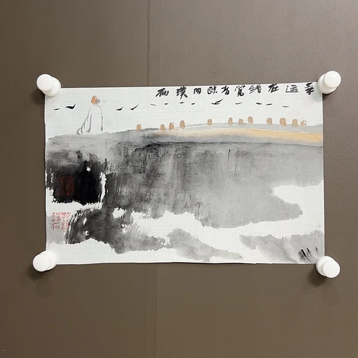 国画欧阳   手绘原创