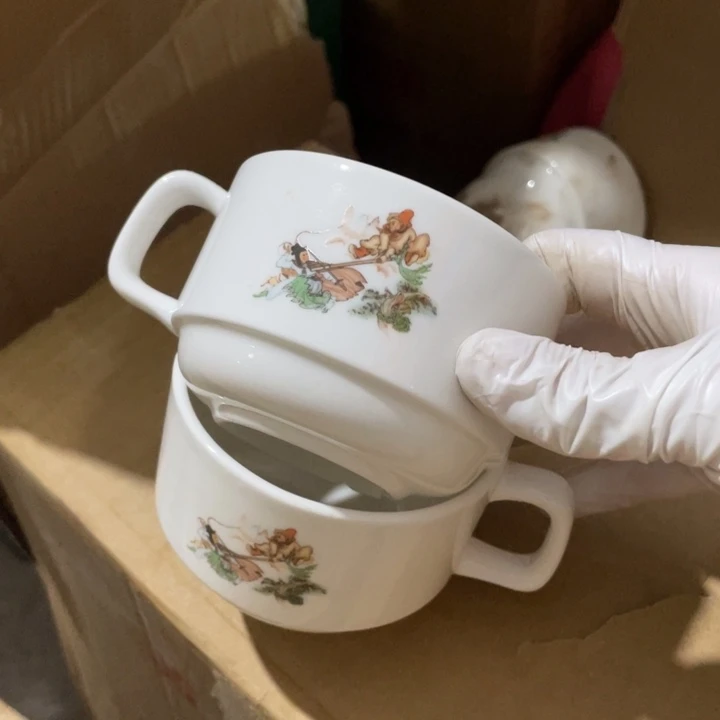 紫砂茶壶陶瓷艺术摆件骨瓷
