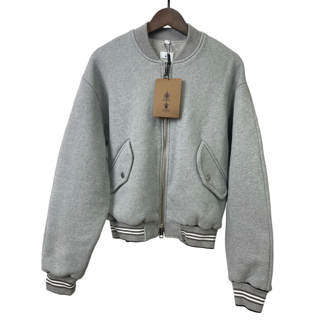 未使用 BURBERRY/博柏利 背后标语棒球服外套/M码/25493