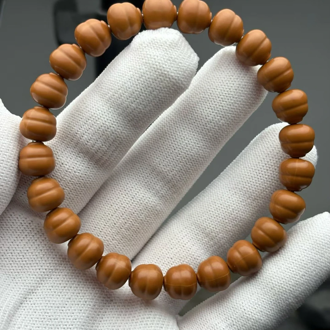 全品二等微微瑕葫芦（福禄）雕刻猴头核桃手串