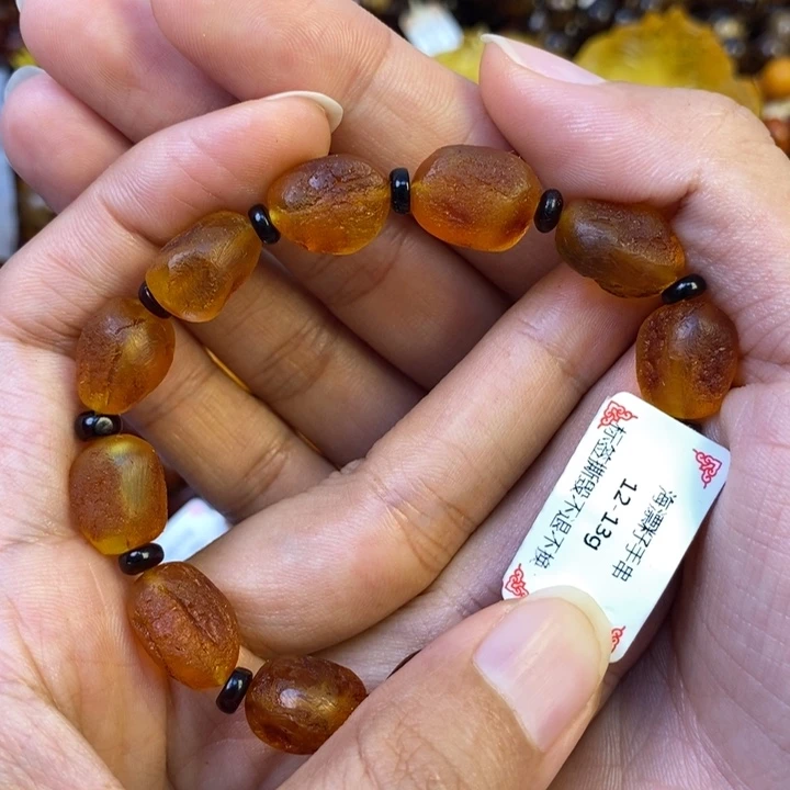 琥珀未镶嵌珠宝奇石