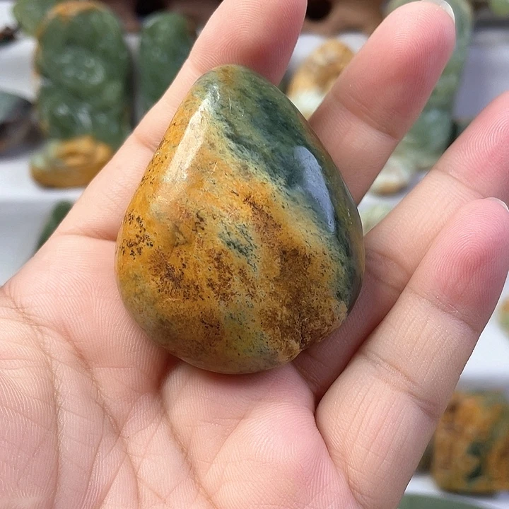 岫岩河磨玉（透闪石质玉）未镶嵌吊坠(不含链)