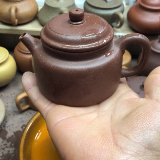 茶壶紫砂将坡泥得中170豪升左右