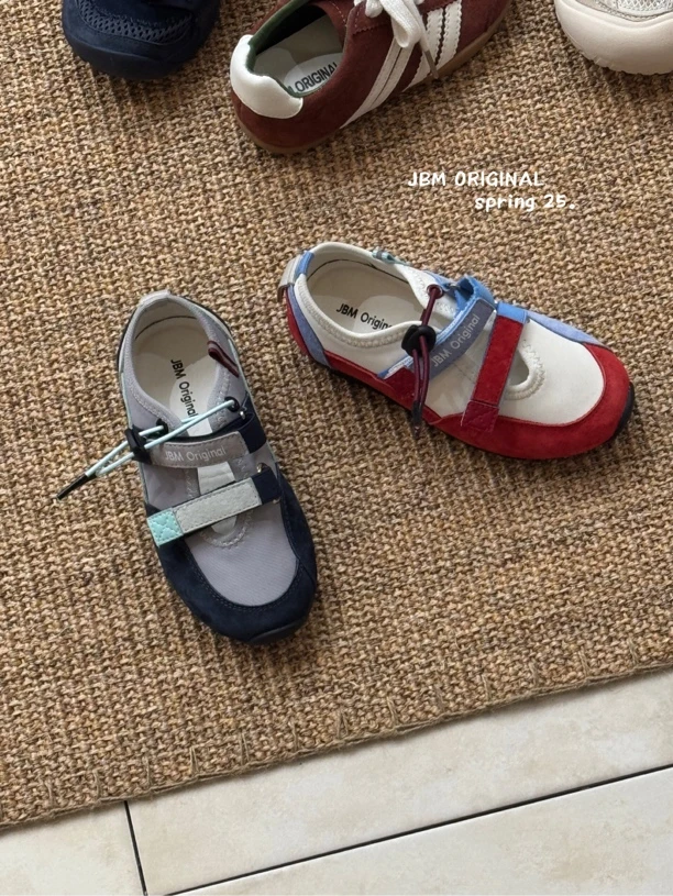 女童超洋气撞色夏季玛丽珍休闲鞋 25C062