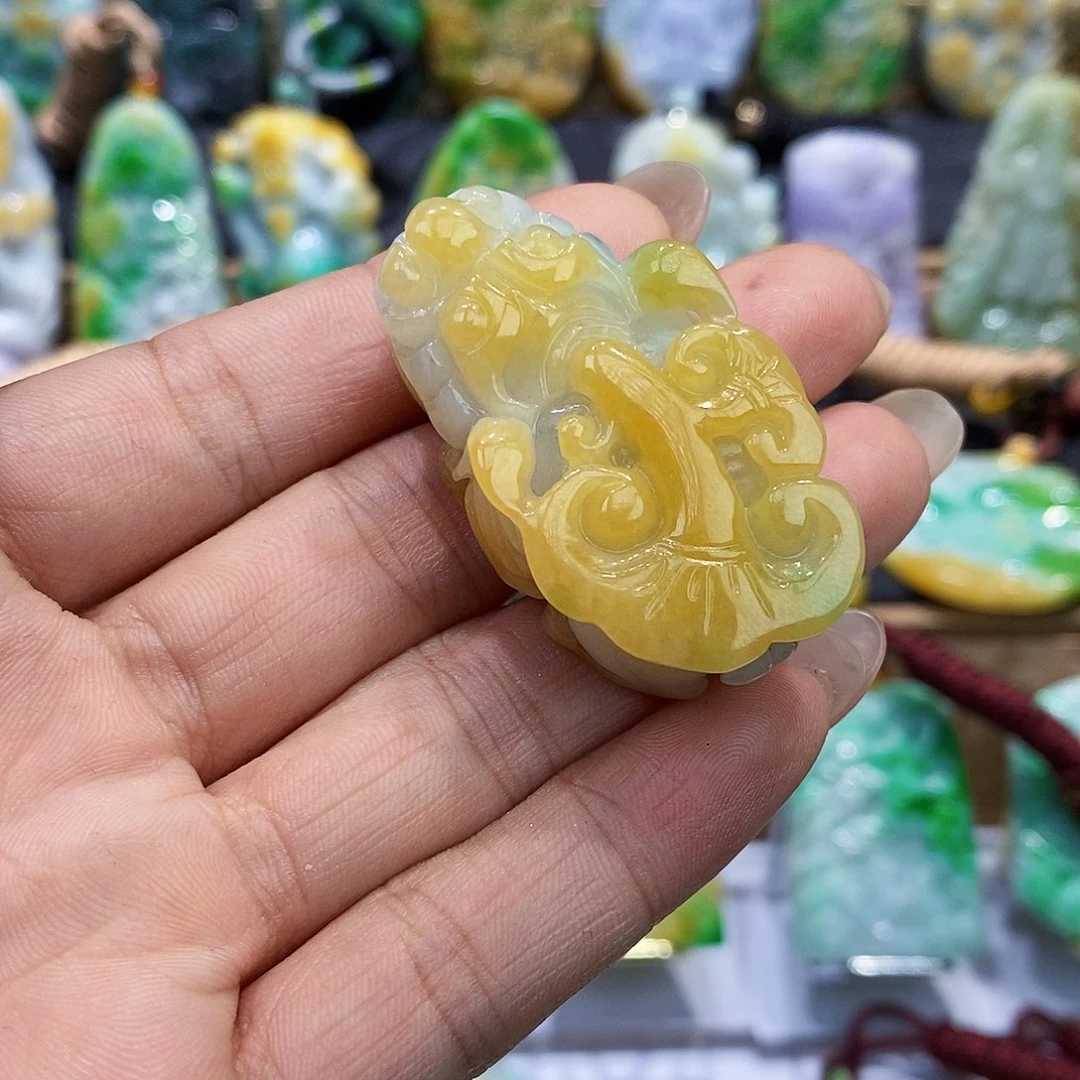 定制翡翠未镶嵌用****人翡翠A货一物一证