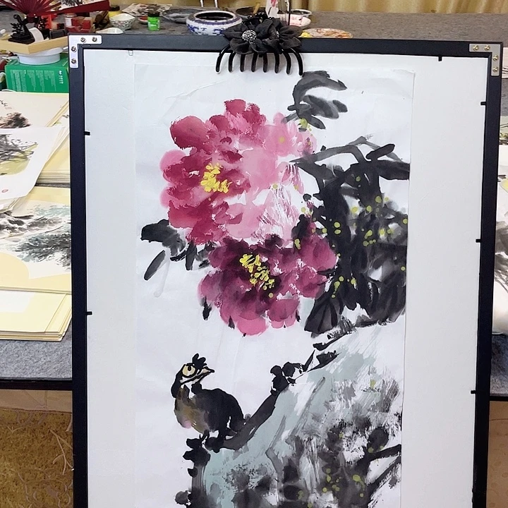 国画张圣敏先生纯手绘作品