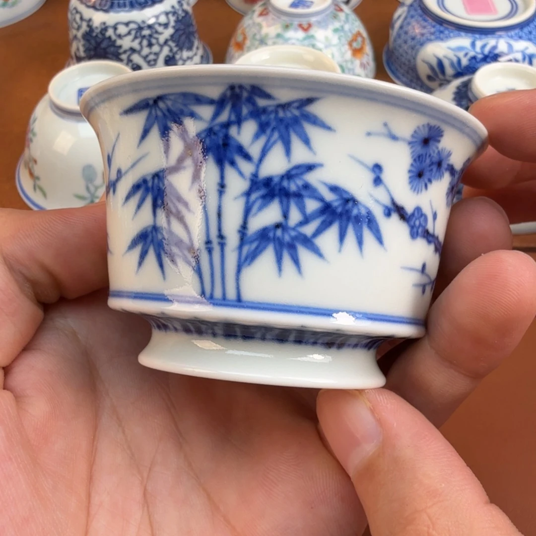 摆件景德镇瓷器手工手绘