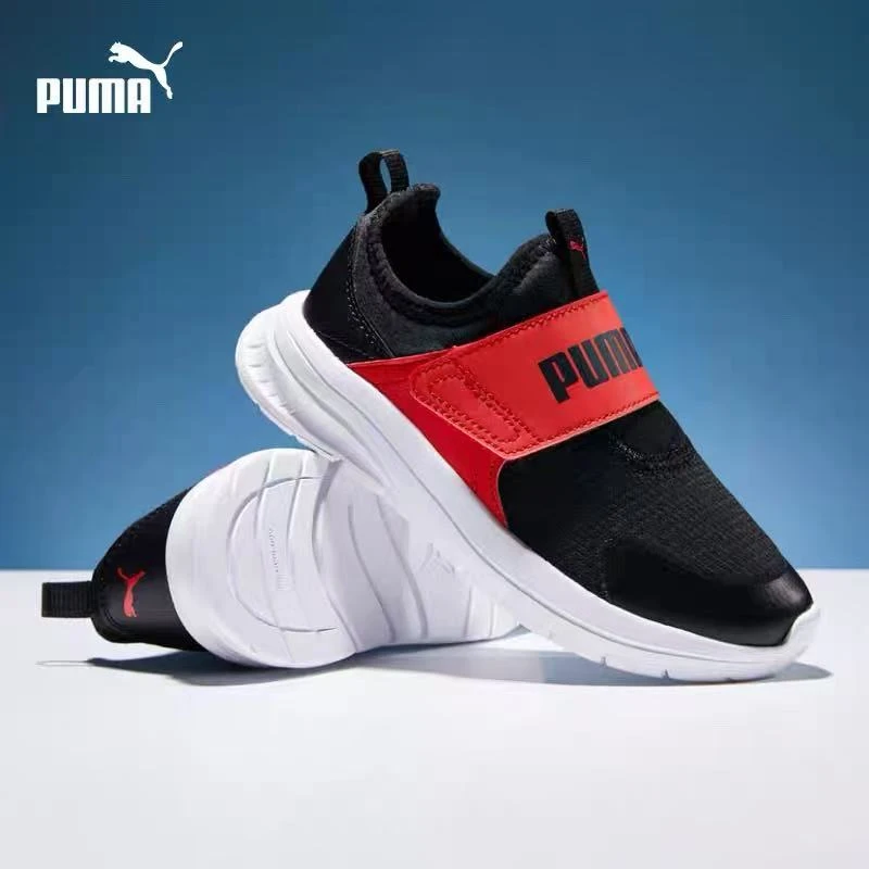 【PUMA】KIDS彪马儿童男童女童运动鞋跑鞋中童一脚蹬轻便透气389135