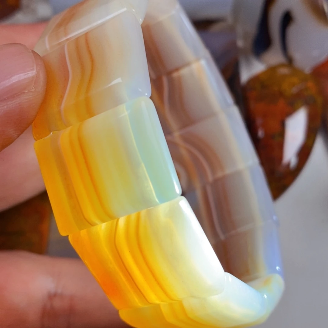 玛瑙/玉髓未镶嵌颈饰