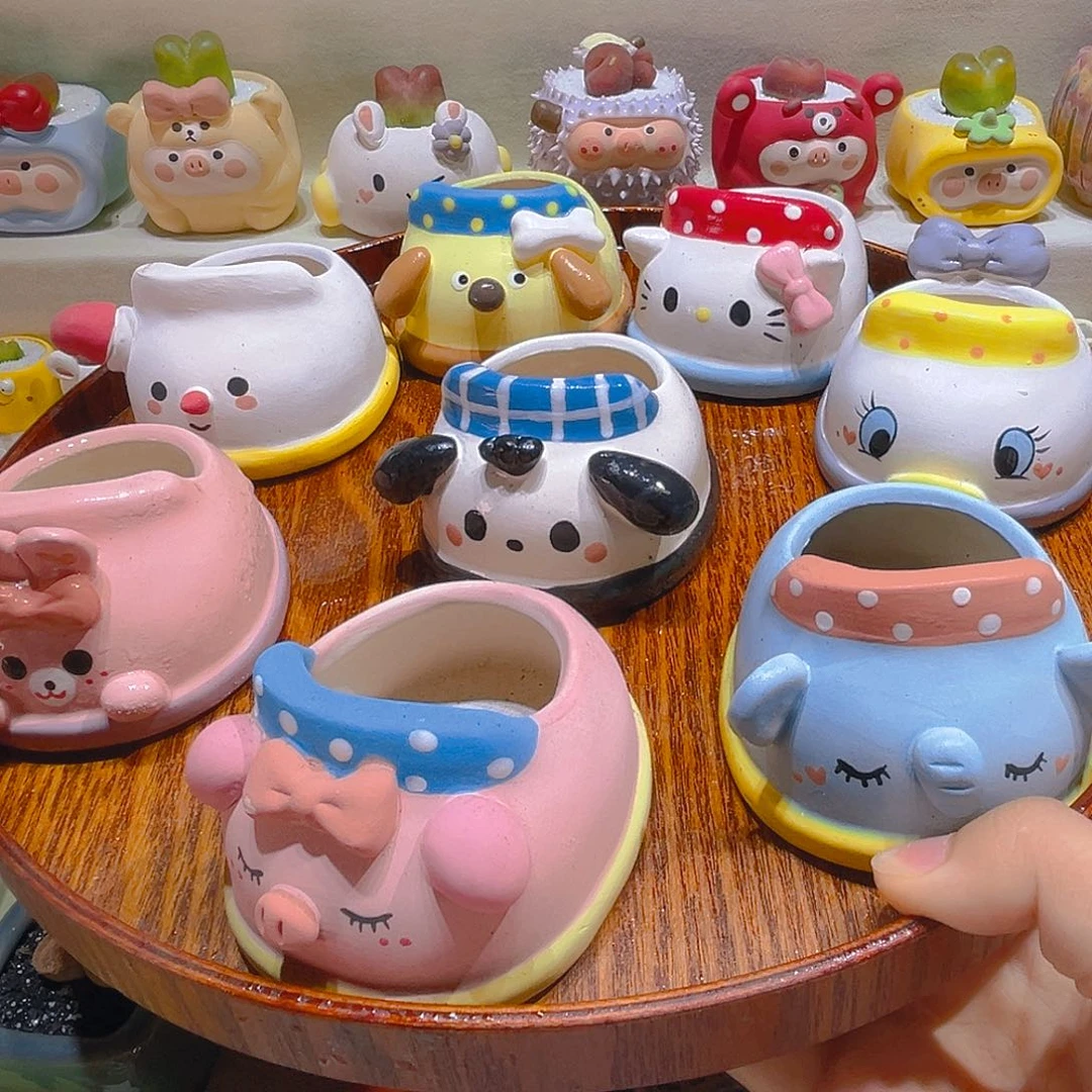 106纯手工制作盆盆45一个