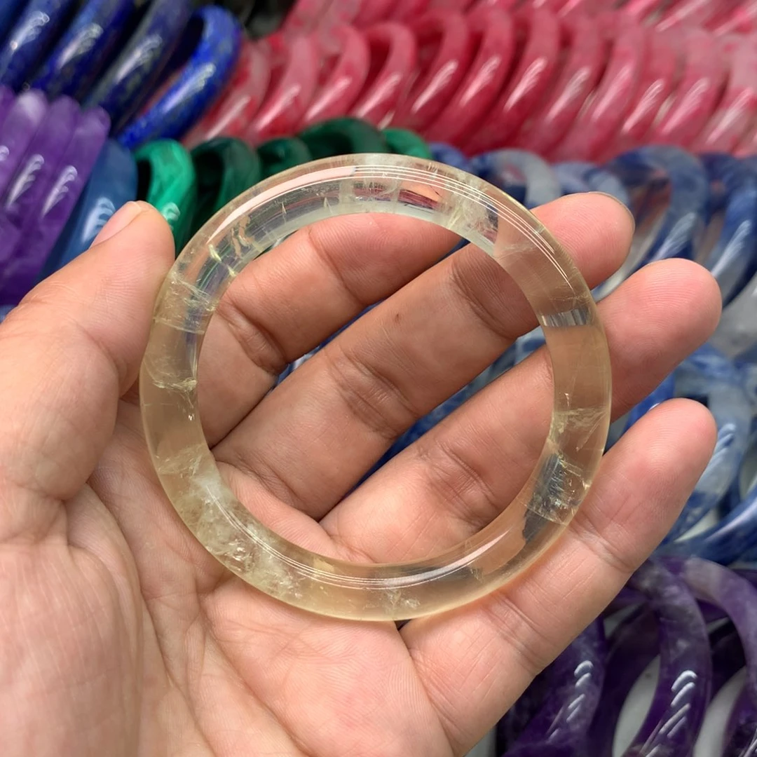 手镯未镶嵌水晶手镯