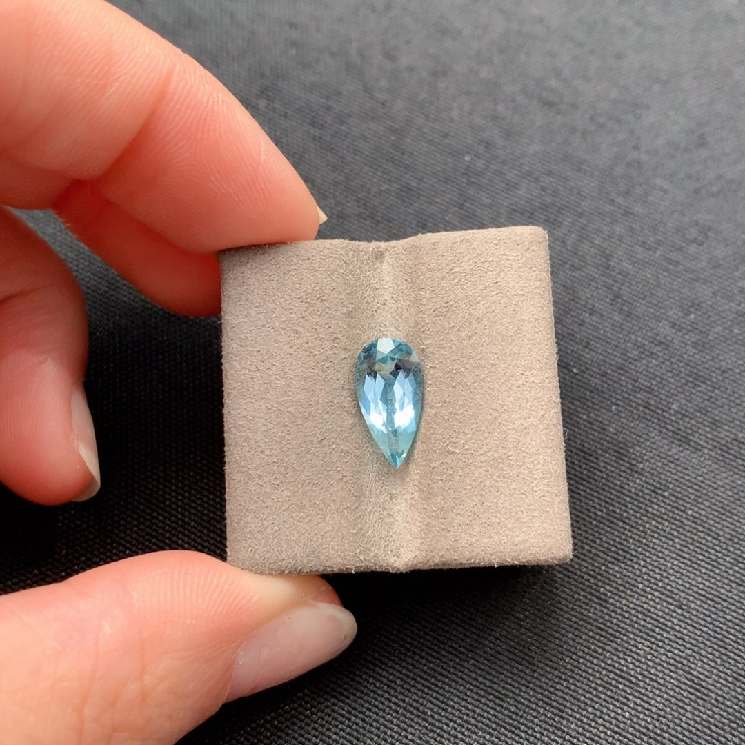 海蓝宝石裸石2.06ct 超级圣玛利亚 GRC