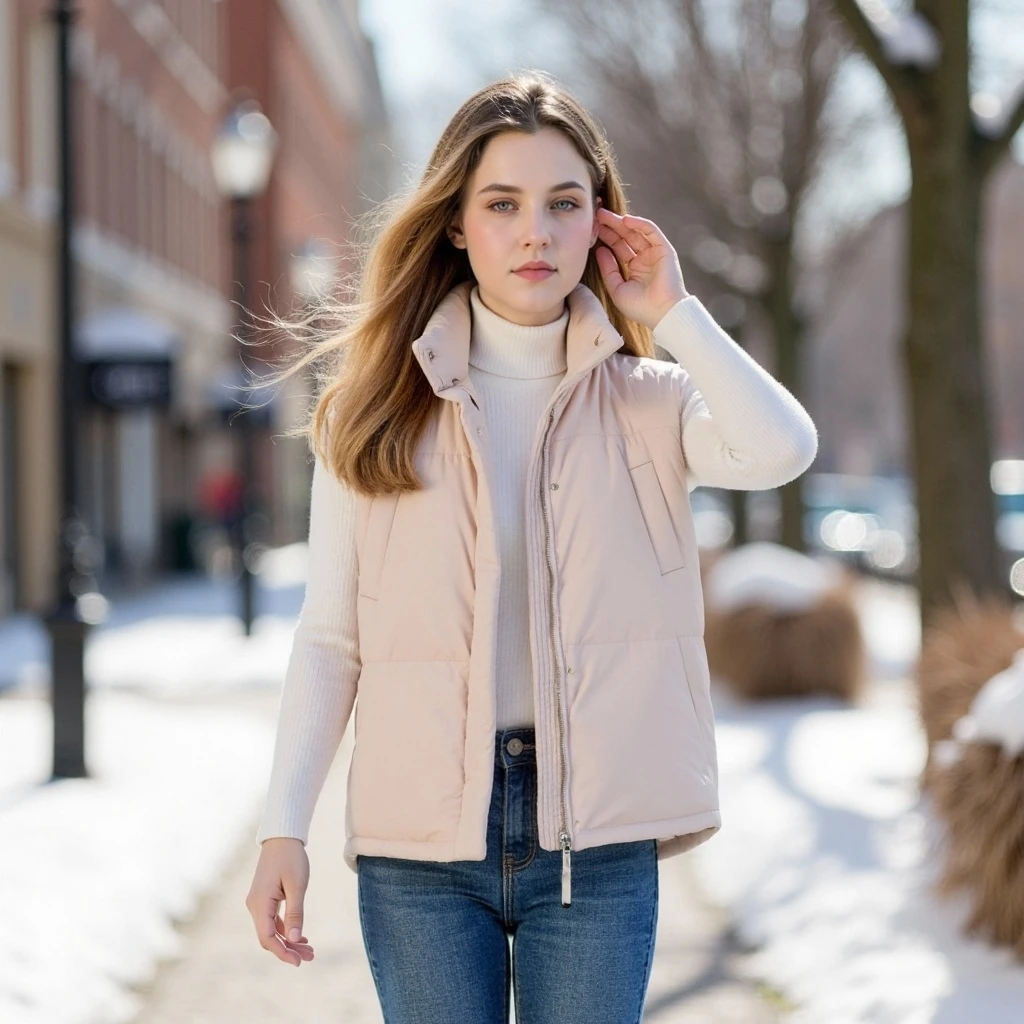 E341#0116-1款 秋冬工装马甲