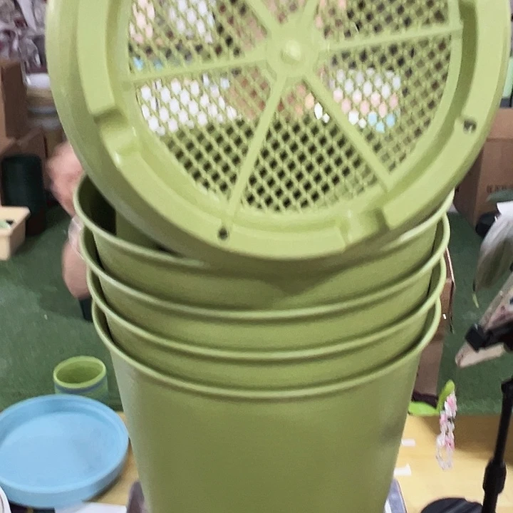 高陶20口30高30果绿色5个带托