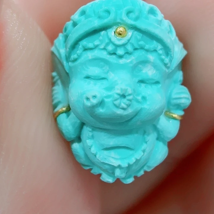 绿松石未镶嵌珠宝奇石