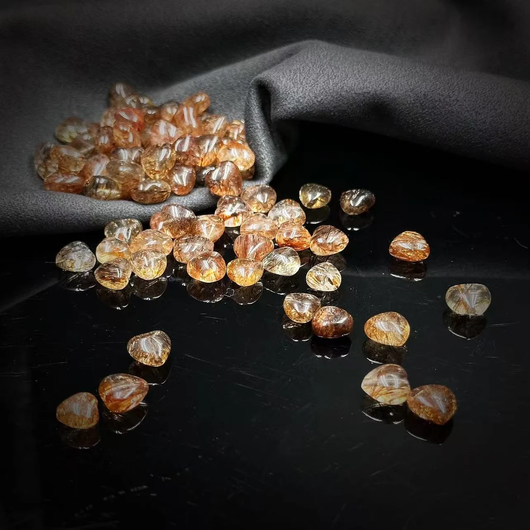 非金属玻璃吊坠 Sj1079 黑色爱 心吊坠 多样性发其一