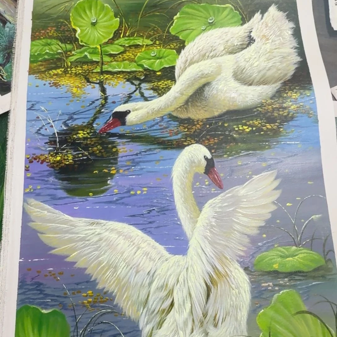 油画我的小可爱小可爱