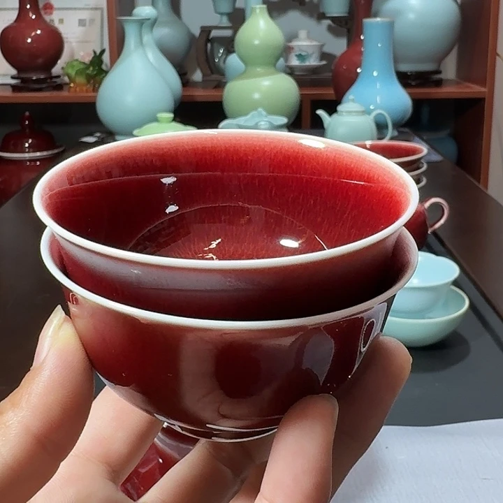 用***咩景德镇高温陶瓷杯子