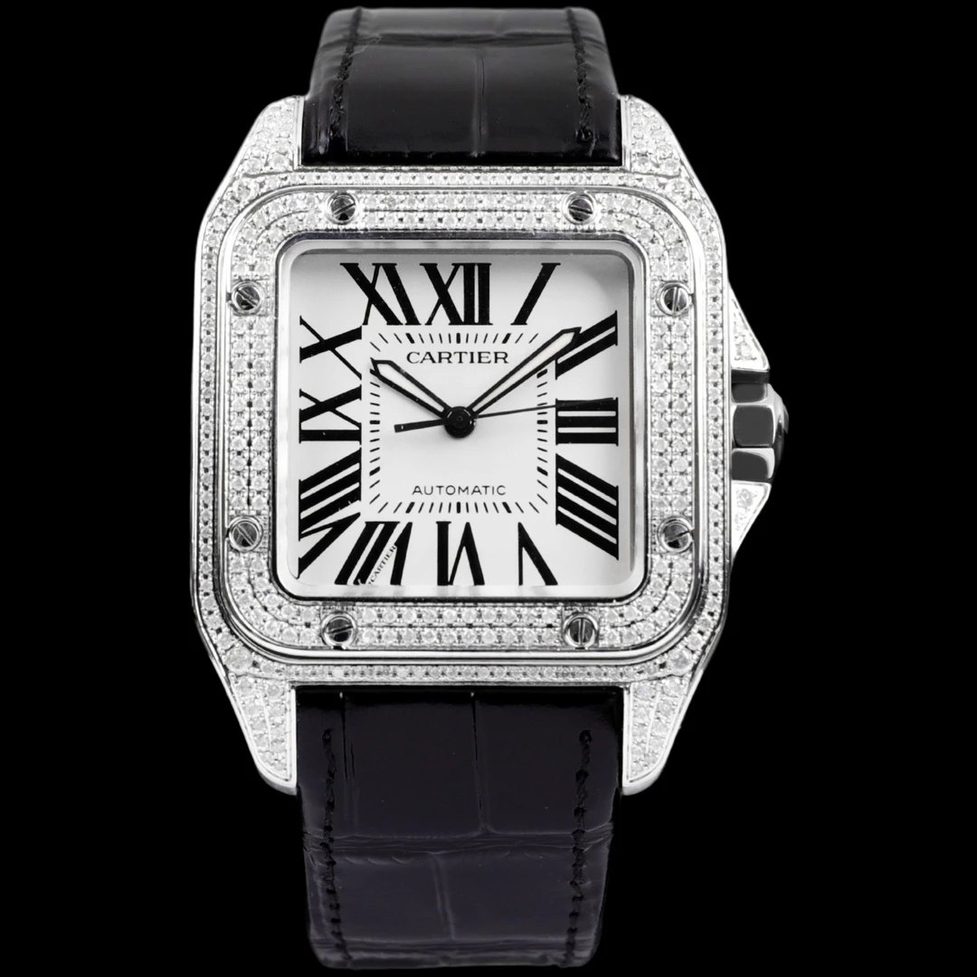 99新 Cartier/卡地亚 大牛/山度士/W20134X8/二手单表/后改