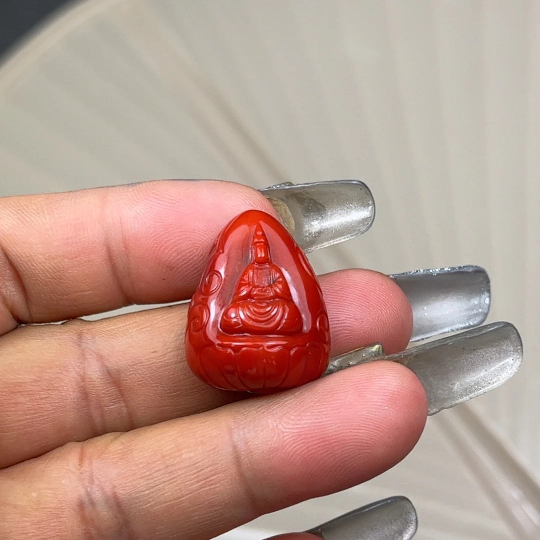 未镶嵌吊坠南红玛瑙