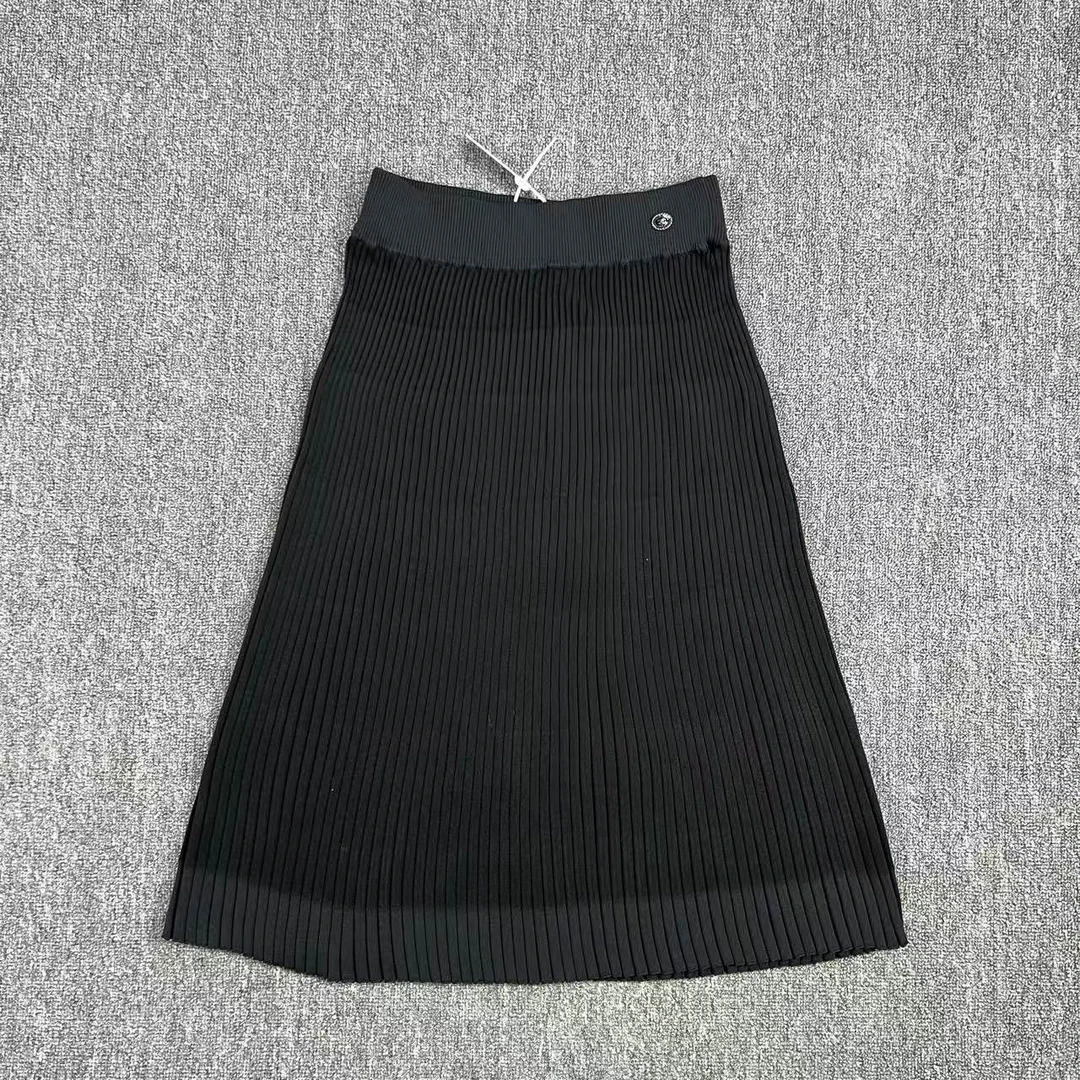 250448/38码/金属微logo饰香奈儿裙子