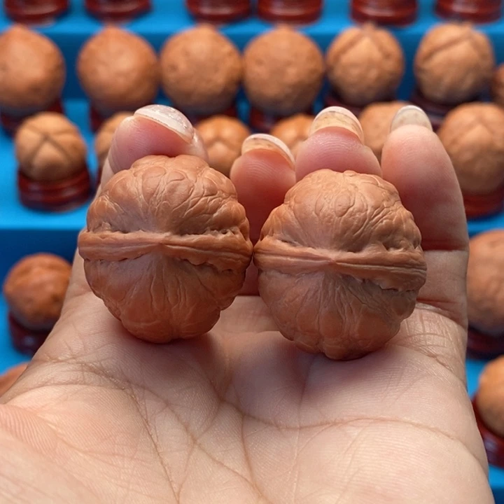 把件文玩核桃甲骨文