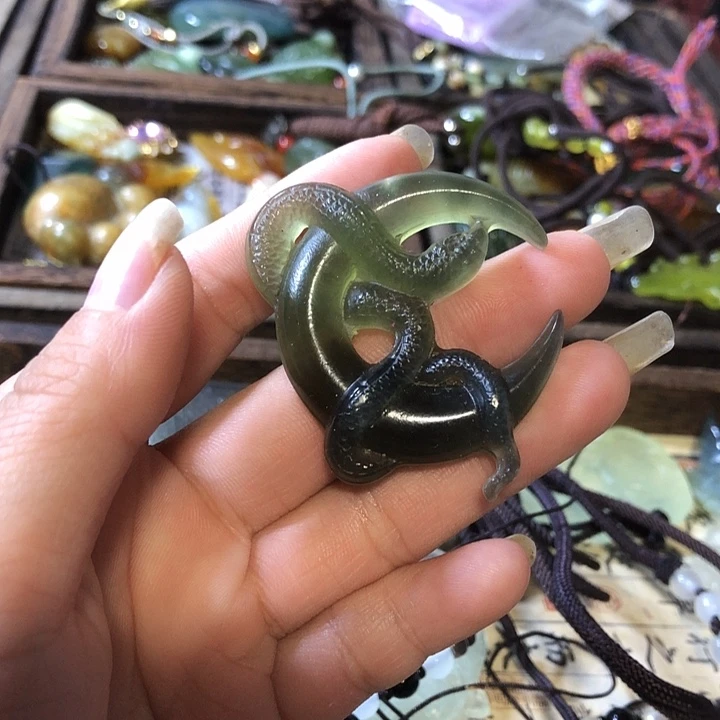 未镶嵌岫玉岫玉挂件