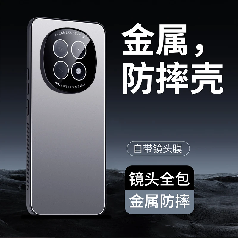 oppoA5手机壳新款PKQ110自带镜头膜全包防摔金属磨砂外壳男女适用