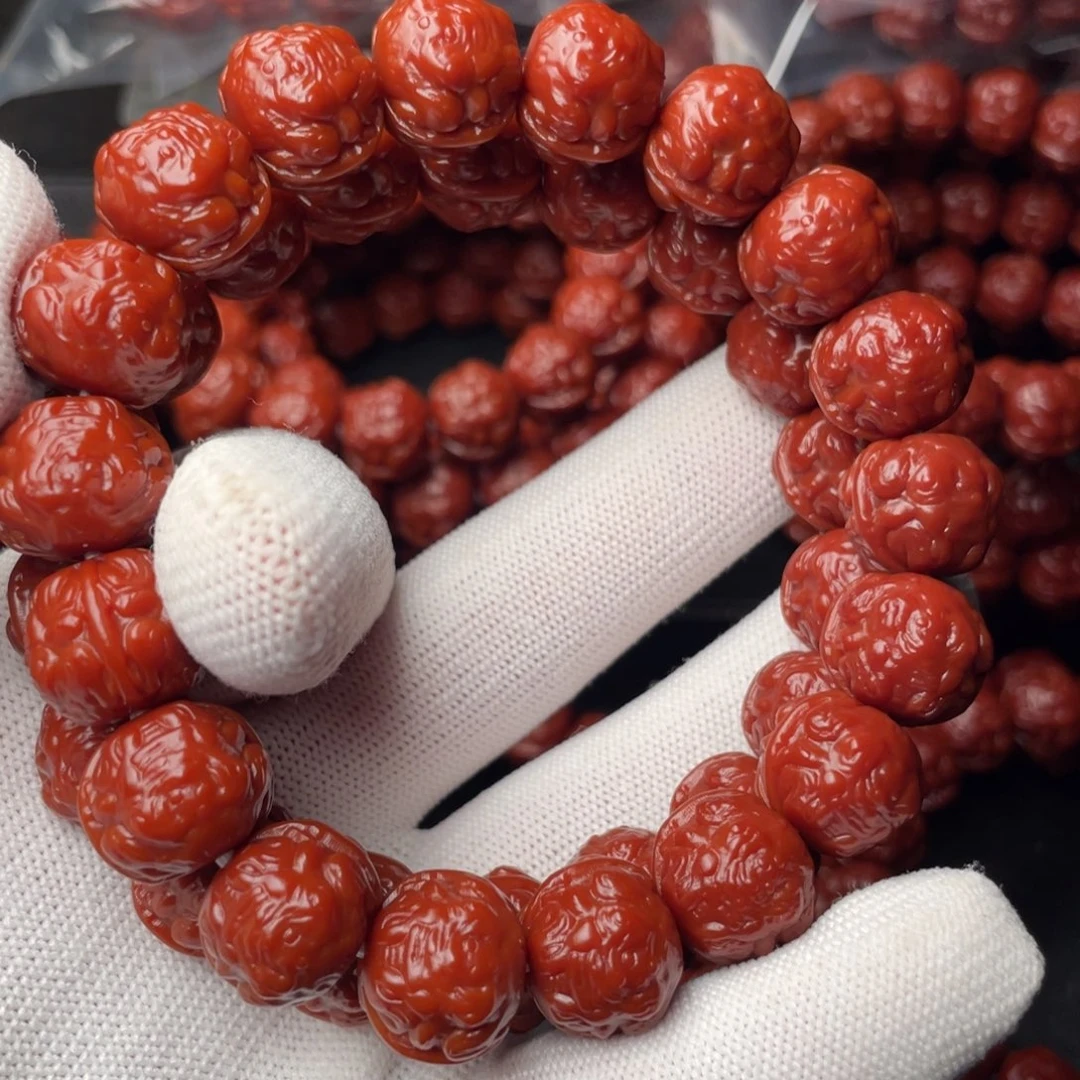 润***猴头核桃手串蟾王