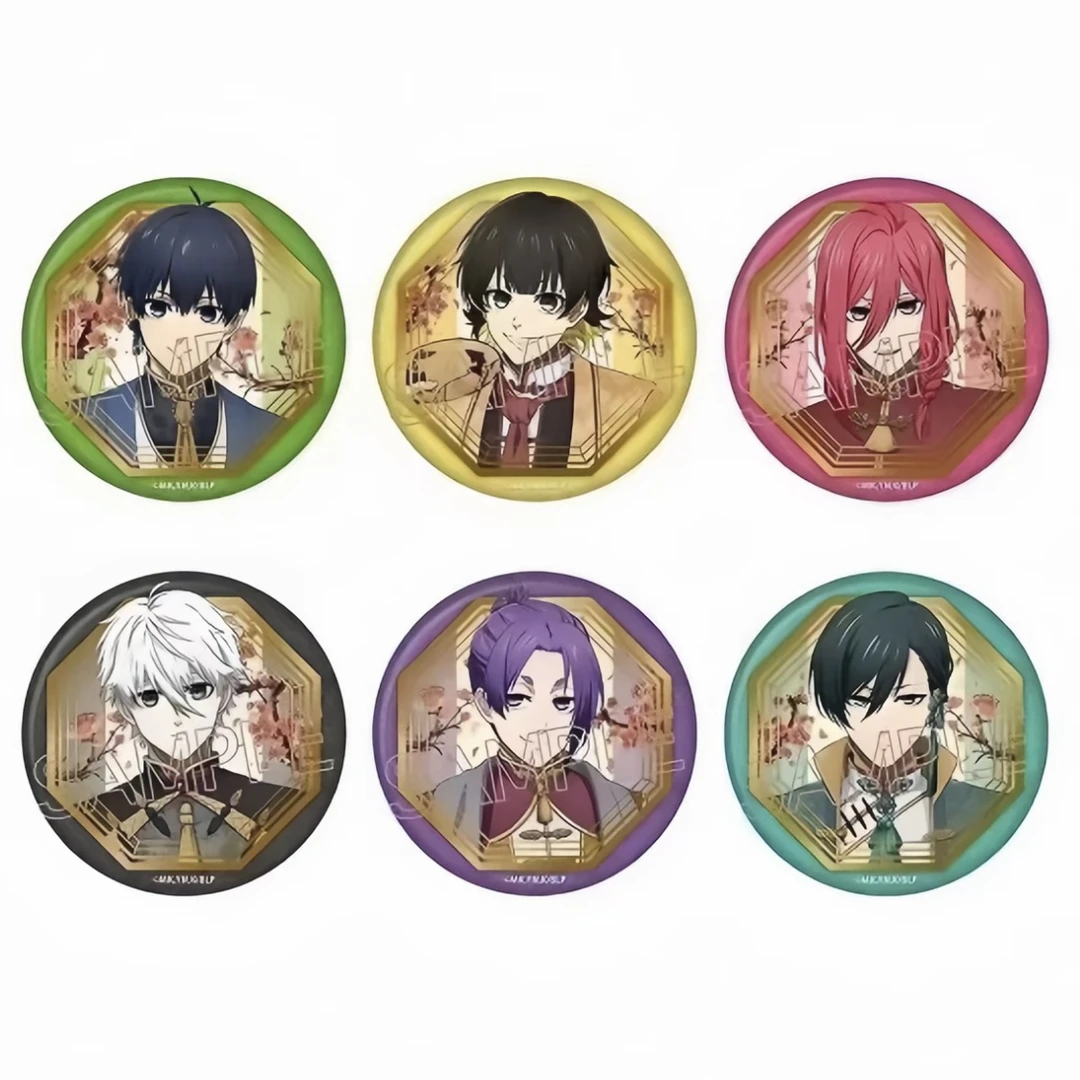 【正版日谷】蓝色监狱 复古花边花朵玉座二弹 吧唧徽章盲盒