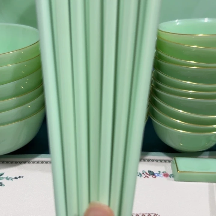 硬质细瓷景德镇陶瓷筷子10双