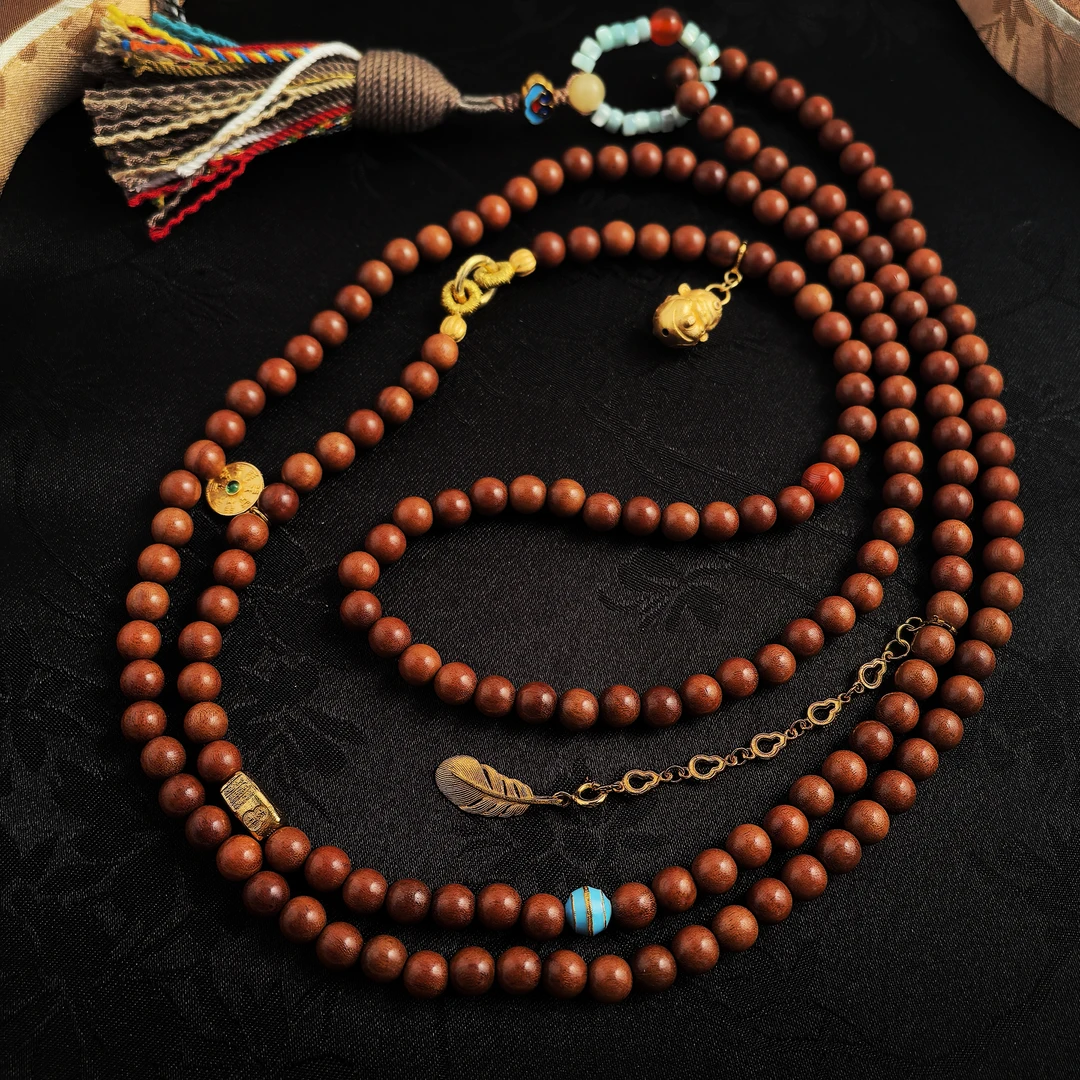 【司造款】斜挎链 雷击枣木 挂链