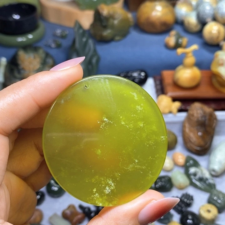未镶嵌蛇纹石玉岫玉