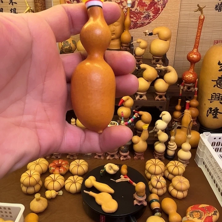 ****芦灵韵葫芦精品手把件