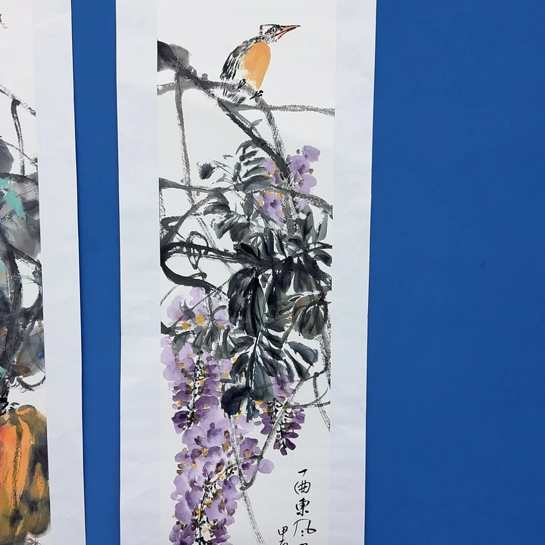 国画多次参加国内外大型