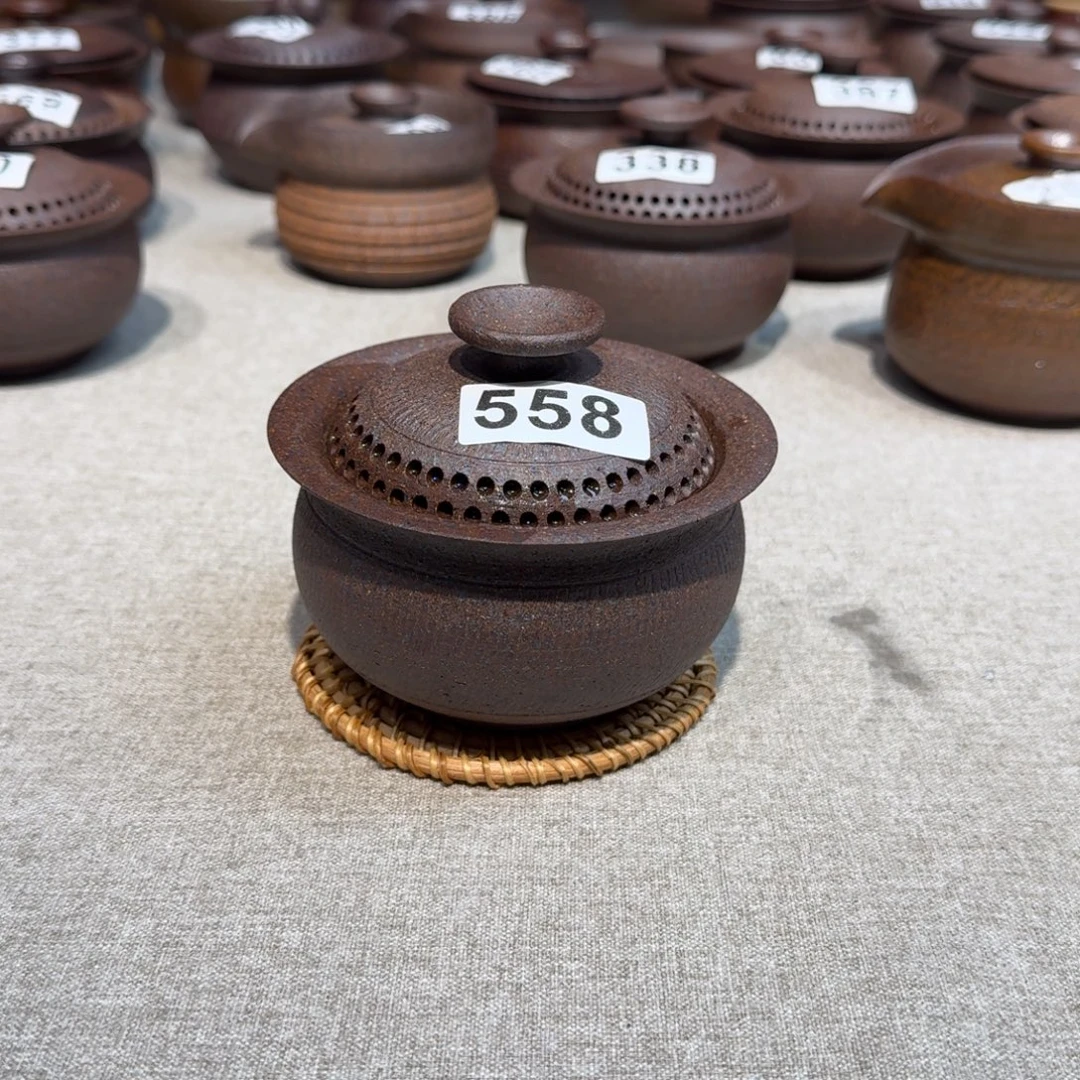 粗瓷茶具素色盖碗