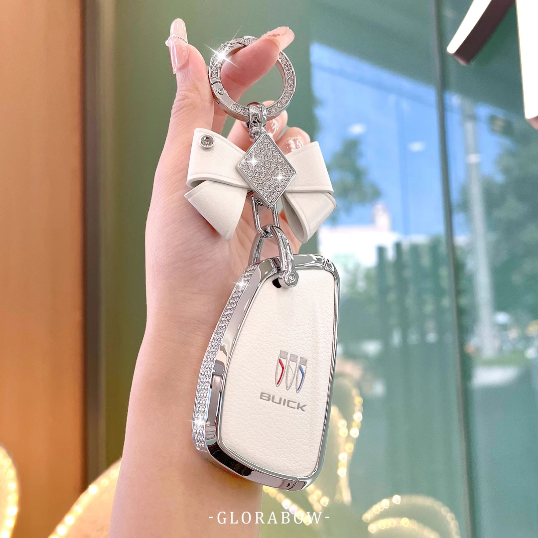 别克昂科威plus钥匙套GL8新能源昂科威s新款君越车钥匙壳包扣真皮