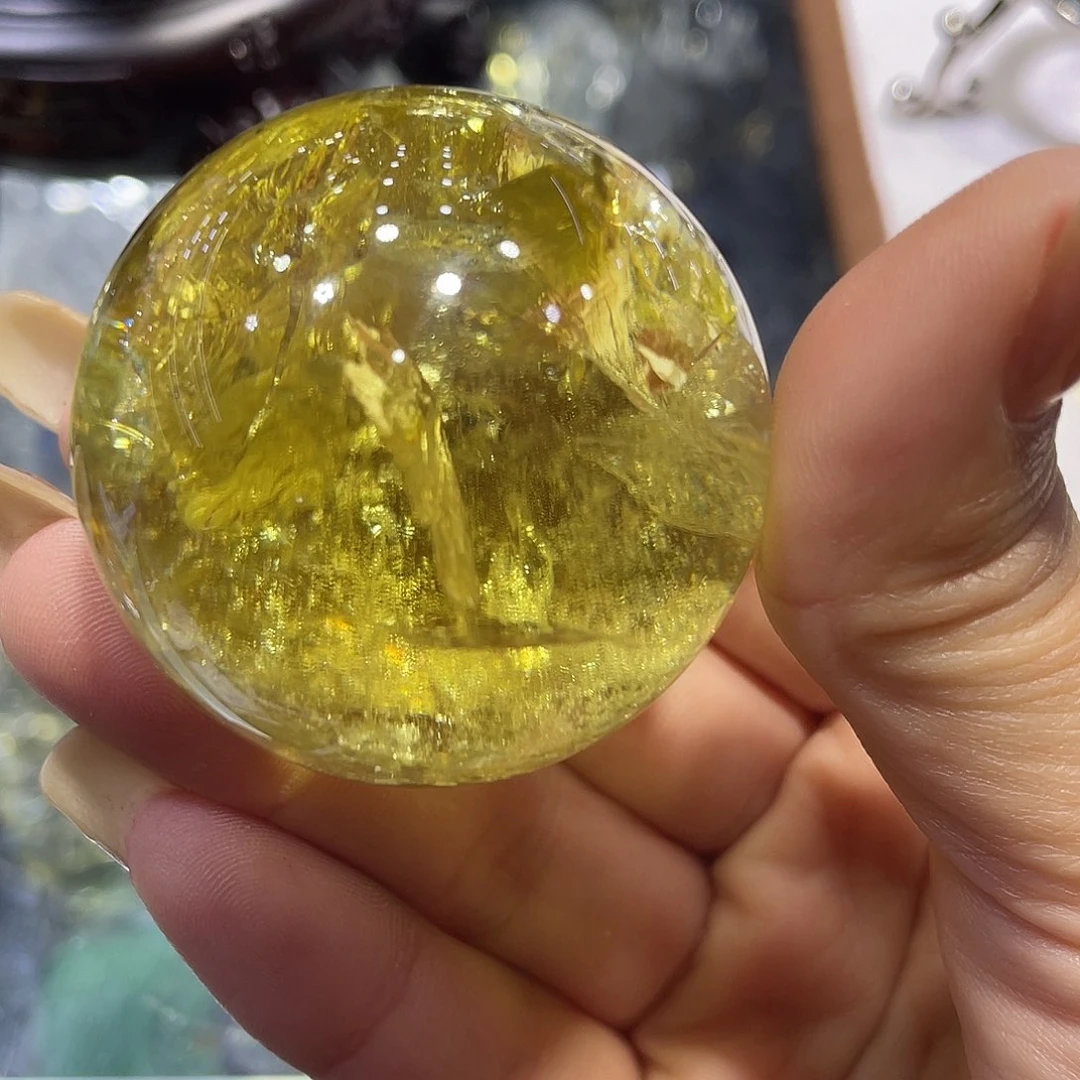 水晶水晶球摆件未镶嵌